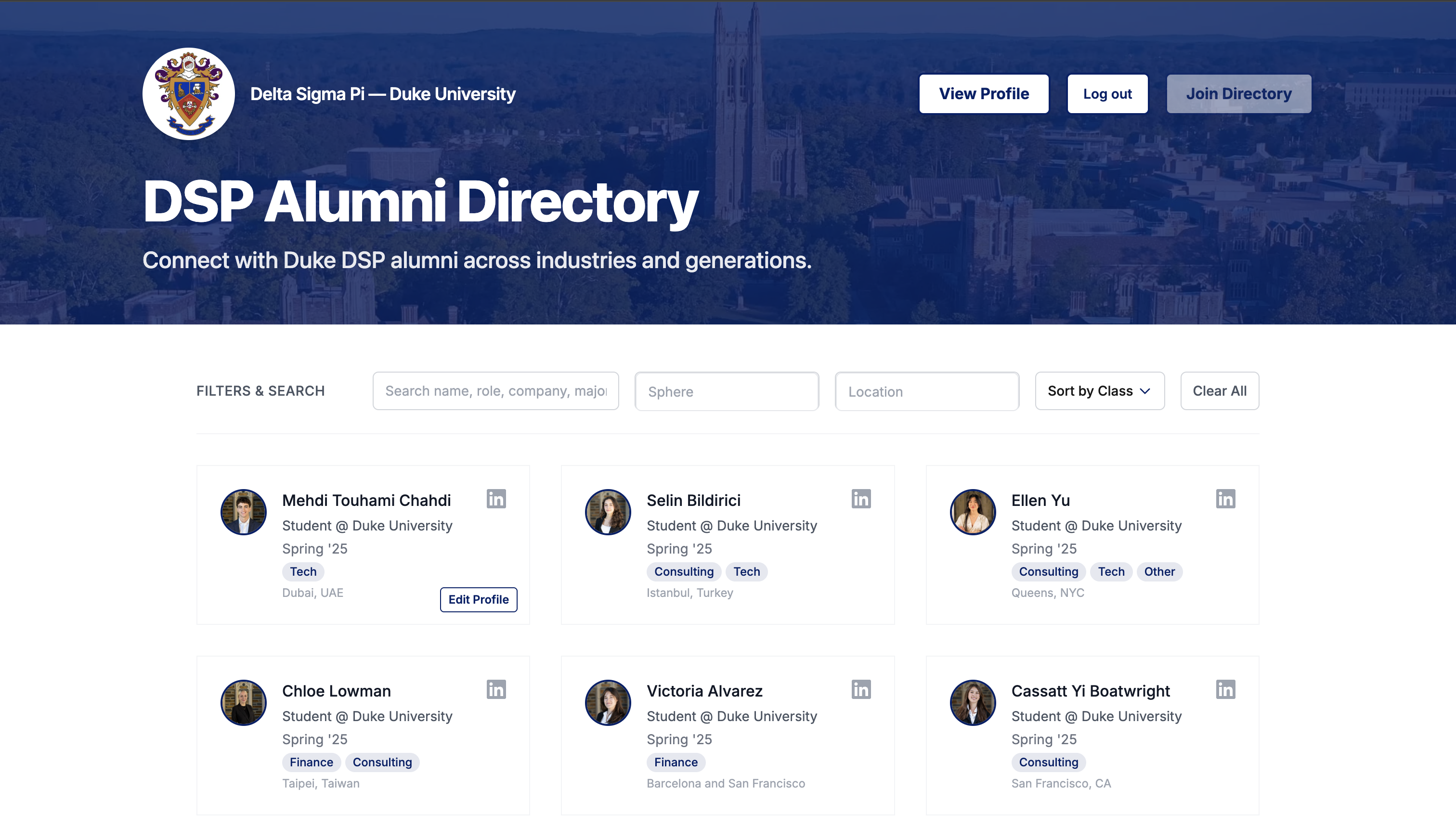 Explore a Beautiful Directory